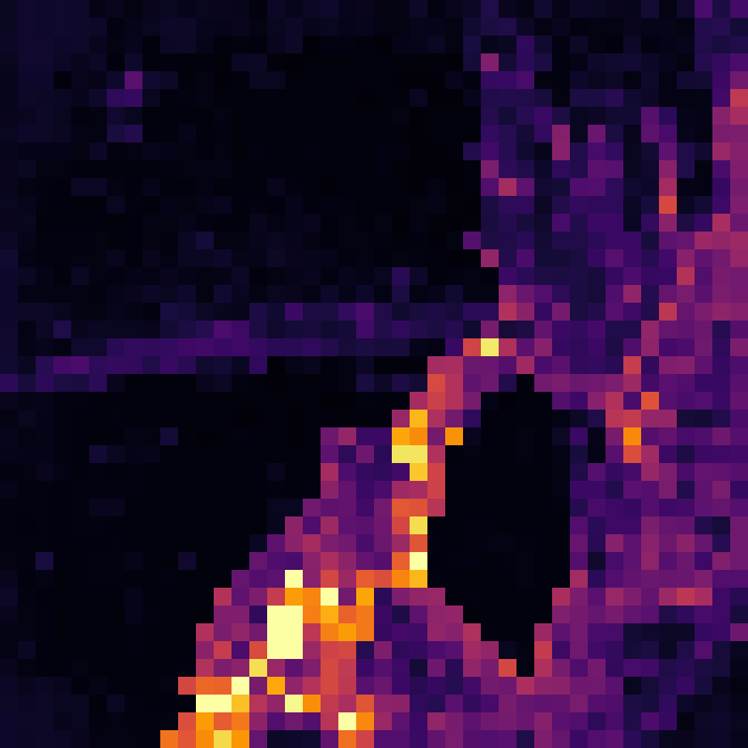 LeAVJEPA audio-to-video attention heatmap highlighting an oboe